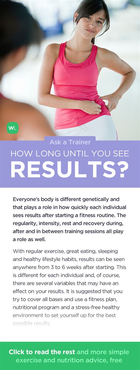 How Long It Takes to Start Seeing Workout Results .